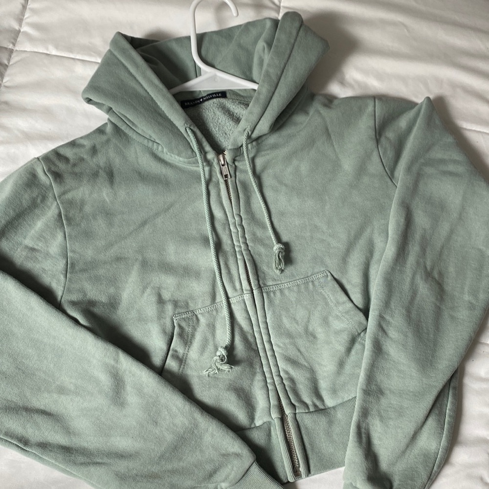 Sage Green Brandy Melville Sweatshirt
